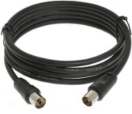 Extension coax to the TV, 1.5m, 75 Ohm - Coaxial Cable