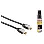 Sada HAMA propojovací kabel HDMI 1.3 (HDMI M <-> HDMI M) 1.5m + čisticí gel pro LCD/Plazma displeje - Data Cable