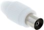 Hama Coaxial Connector  (IEC-Female) - straight, screw-on - Connector