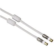 Hama antenna coaxial 3m 120dB white - Coaxial Cable