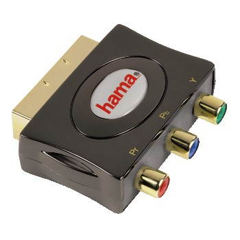 Redukce Hama 3 x CINCH na SCART celokovová - - - Main image