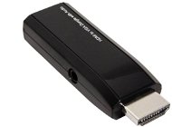 ROLINE HDMI A(M) -> VGA(F) + audio, černý - Adapter