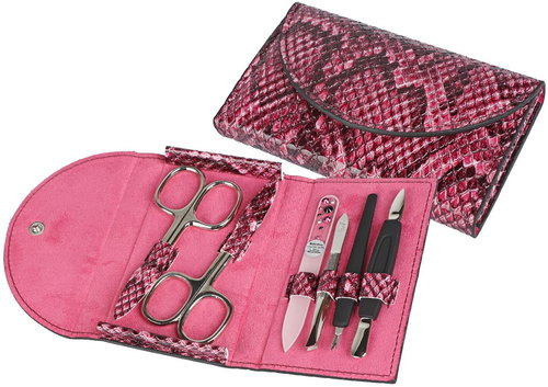Premium Line Manicure set PL 214 Violet-pink - Manicure Set - Main image