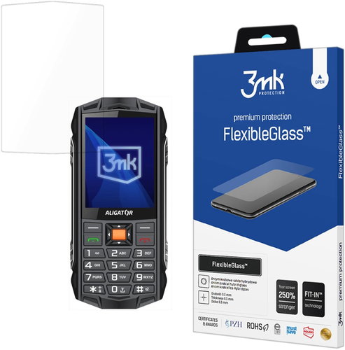 3MK FlexibleGlass for Alligator R45 eXtremo - Glass Screen Protector - Main image