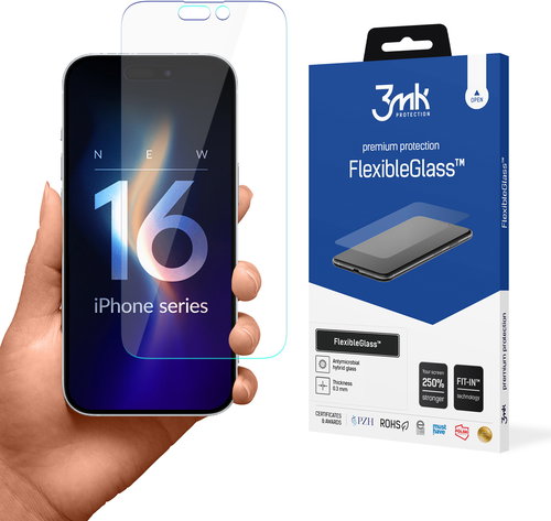 3MK FlexibleGlass Apple iPhone 16 Pro üvegfólia - Üvegfólia - Fő fotó