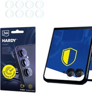 3MK HARDY Fusion Lens Protection Hybrid Glass for Motorola Razr 60 Ultra (4pcs) - Camera Glass