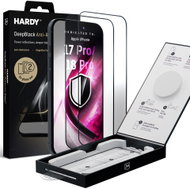 3MK Hardy DeepBlack anti-glare, 9H, 2 pcs + applicator for Apple iPhone 17 Pro/18 Pro - Glass Screen Protector
