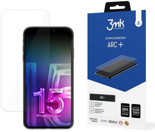 3MK ARC+ Apple iPhone 15 Pro védőfólia - Kijelzővédő fólia - Fő fotó