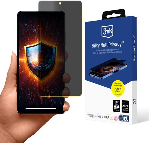 3mk Silky Matt Privacy for Poco X5 Pro 5G - Film Screen Protector - Main image