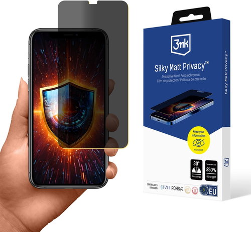 3mk Silky Matt Privacy for Apple iPhone 11 Pro Max - Film Screen Protector - Main image