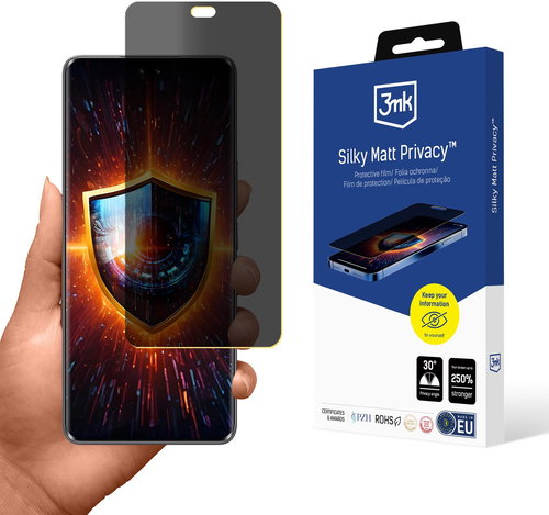 3mk Silky Matt Privacy for Honor 200 Pro - Film Screen Protector - Main image