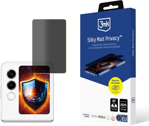 3mk Silky Matt Privacy for Nubia Flip 2 (front) - Film Screen Protector - Main image