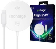 3MK InCharge Align Qi2.2 25W for Apple, White - Wireless Charger