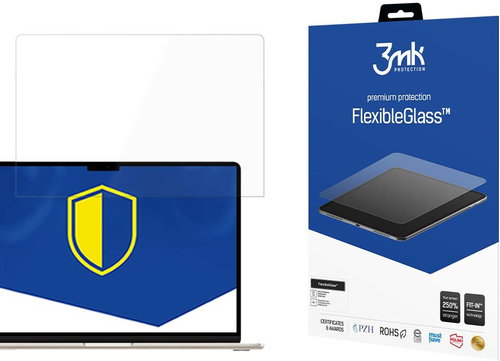3MK FlexibleGlass pro Apple Macbook Air 15,3 (M2 / M3 / M4) - Glass Screen Protector - Main image