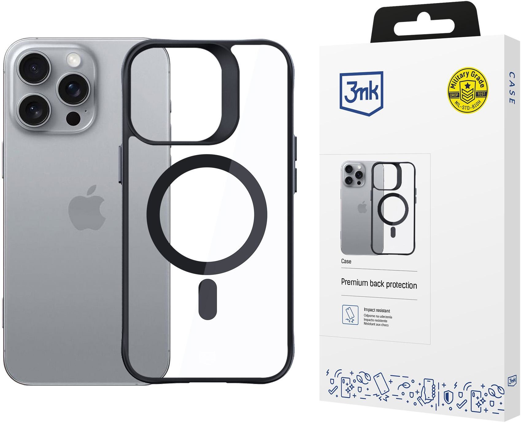 3MK Satin Armor MagCase iPhone 16 Pro Max tok