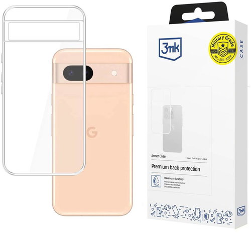3MK Armor case for Apple iPhone 7, 8, clear - Phone Cover - Main image