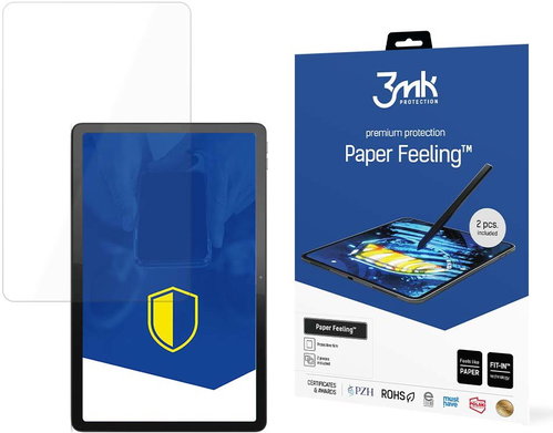 3MK Paper Feeling for Lenovo Tab P11 2nd generation (2pcs) - Film Screen Protector - Main image
