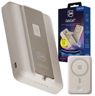 3MK SafeCell 4-in-1 Semi-Solid 22.5W Power Bank with Built-in Cable, Apple Watch and MagSafe Charger - Power Bank