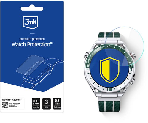 3MK Watch Protection FlexibleGlass for Huawei Watch Ultimate 2 - Glass Screen Protector - Main image