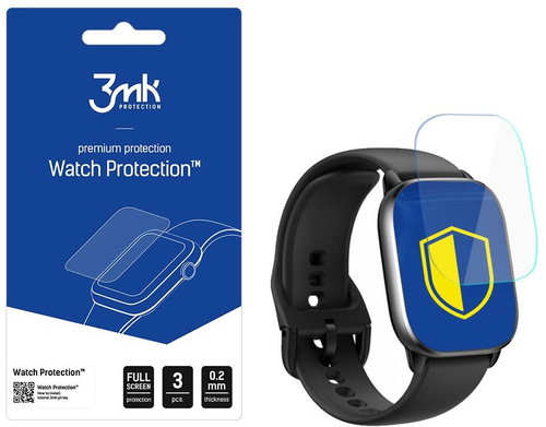 3MK Watch Protection ARC pro Amazfit GTS 4 - Film Screen Protector - Main image