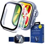 3mk Satin Armor WatchCase+ s tvrzeným sklem na Apple Watch (Ultra gen 1/2/3) 49mm průhledný - Protective Watch Cover