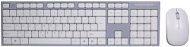 EVOLVEO WK-180 bílo-šedá - CZ - Set klávesnice a myši