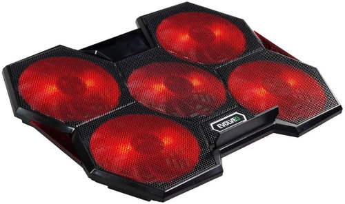 EVOLVEO Ania 14, cooling stand for laptop, red backlight - Laptop Cooling Pad - Main image