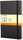 Hard cover, lined, black