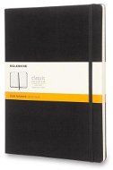 Zápisník MOLESKINE XL, tvrdé desky, linkovaný, černý - Zápisník