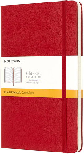 MOLESKINE L, hard cover, lined, red - Journal - Main image