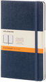 MOLESKINE L, tvrdé desky, linkovaný, modrý