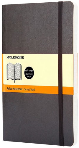 MOLESKINE L, soft cover, lined, black - Journal - Main image