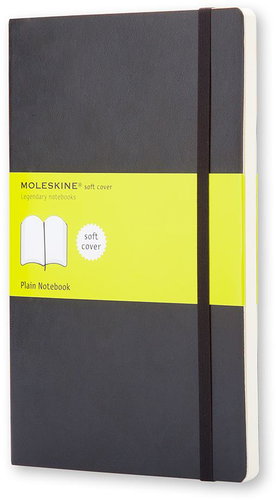 MOLESKINE L, soft plates, clean, black - Journal - Main image
