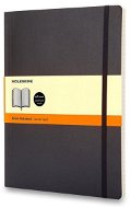 MOLESKINE XL, měkké desky, linkovaný, černý - Zápisník
