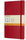 Soft cover, lined, red