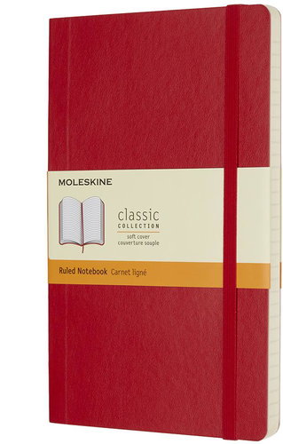 MOLESKINE L, soft cover, lined, red - Journal - Main image
