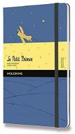 MOLESKINE Le Petit Prince L, tvrdé dosky, linkovaný, modrý - Zápisník