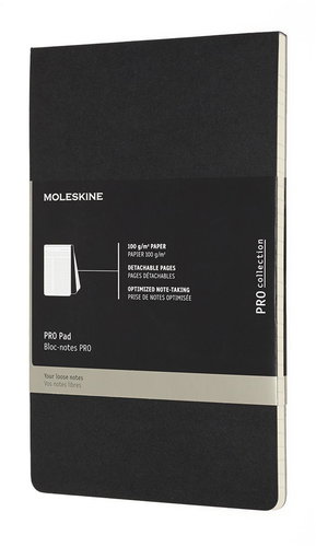 MOLESKINE Professional L - gefüttert - schwarz - Notizblock - Hauptbild