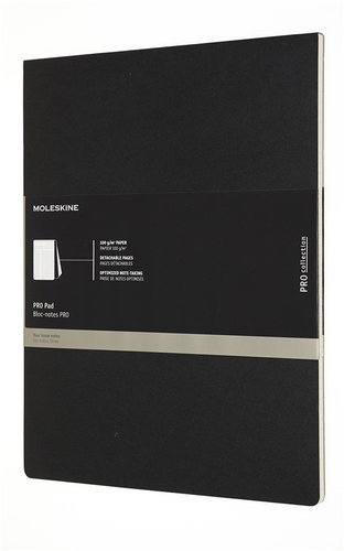 MOLESKINE Professional Letter, lined, black - Notepad - Main image