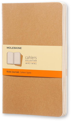 MOLESKINE Cahier L - braun - 3er-Pack - Heft - Hauptbild
