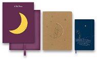 MOLESKINE Le Petit Prince L, vonalas + Moon XL, sima füzet - Jegyzetfüzet