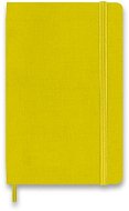 MOLESKINE Silk S, tvrdé desky, linkovaný, slámově žlutý - Zápisník
