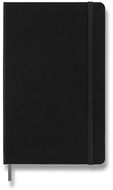 Zápisník MOLESKINE Smart Writing L, tvrdé desky, linkovaný, černý - Zápisník