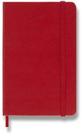 MOLESKINE 2023 S, tvrdé desky, červený - Diář