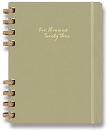 MOLESKINE 2023 Spiral XL, zelený - Diář