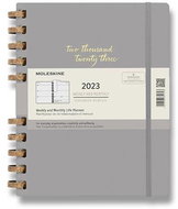 MOLESKINE 2023 Spiral XXL, šedý - Diář