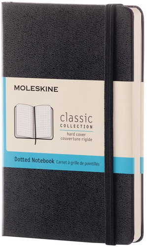 MOLESKINE S, Hardcover, dotted, schwarz - Notizbuch - Hauptbild