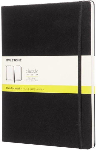 MOLESKINE XL, Hardcover, blanko, schwarz - Notizbuch - Hauptbild