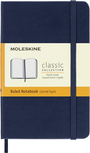 MOLESKINE S, Hardcover, liniert, blau - Notizbuch - Hauptbild