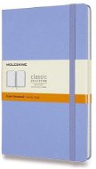 Zápisník Moleskine L, tvrdé desky, linkovaný, nebesky modrý - Zápisník